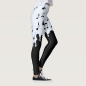 Horn Section Music Design Powder Blue Leggings (Rechts)