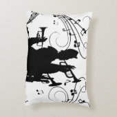 Horn Section Trumpet Jazz Music Accent Kussen (Achterkant (Verticaal))