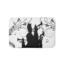 Horn Section Trumpet Jazz Music Badmat