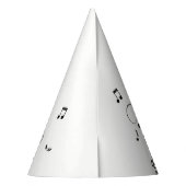 Horn Section Trumpet Jazz Music Birthday Feesthoedjes (Achterkant)