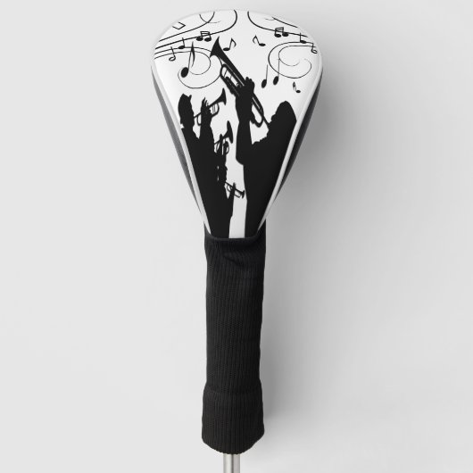 Horn Section Trumpet Jazz Music Golfheadcover (Voorkant)