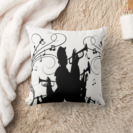 Horn Section Trumpet Jazz Music Kussen (Deken)