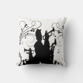 Horn Section Trumpet Jazz Music Kussen (Voorkant)