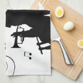 Horn Section Trumpet Jazz Music Theedoek (Quarter Fold)