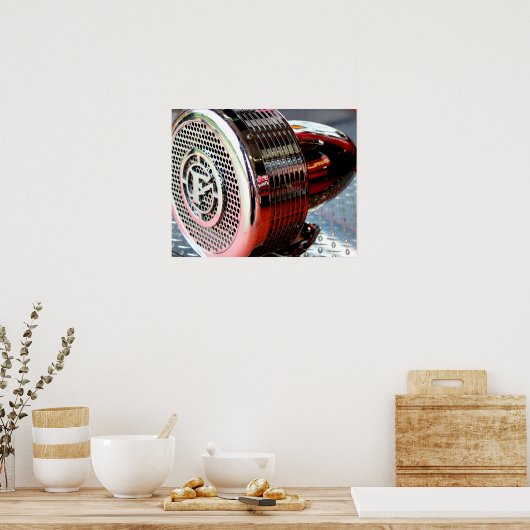 Horn van brandweerlieden poster (Keuken)