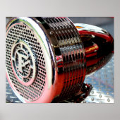 Horn van brandweerlieden poster (Voorkant)