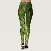  "HORNBACK" ALLIGATOR AVACADO LEGGINGS (Achterkant)