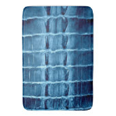  "HORNBACK" ALLIGATOR LEATHER TURQUOISE BADMAT (Voorkant Verticaal)