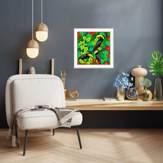 Hornbill - Canvas Art Print