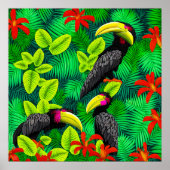 Hornbill - Canvas Art Print (Voorkant)