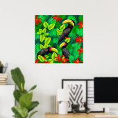 Hornbill - Canvas Art Print (Thuiskantoor)