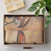 “Hornbills” Fantasie Kunst van Harry Rountree Tissuepapier (Geschenk)