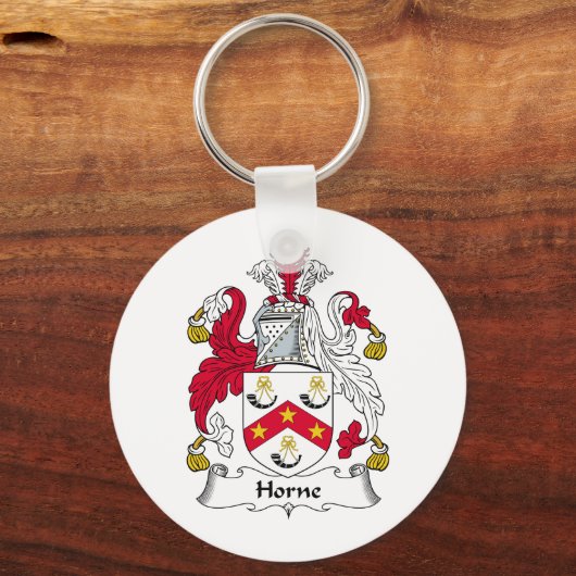 Horne Family Crest Sleutelhanger (Voorkant)