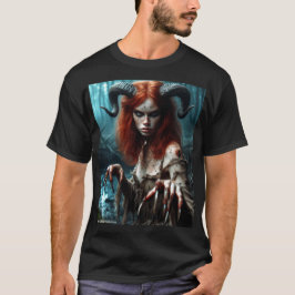 Horned Demoness image T-shirt