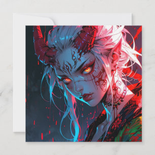 Horned Devil Anime Girl