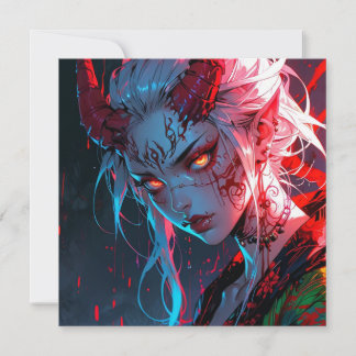 Horned Devil Anime Girl