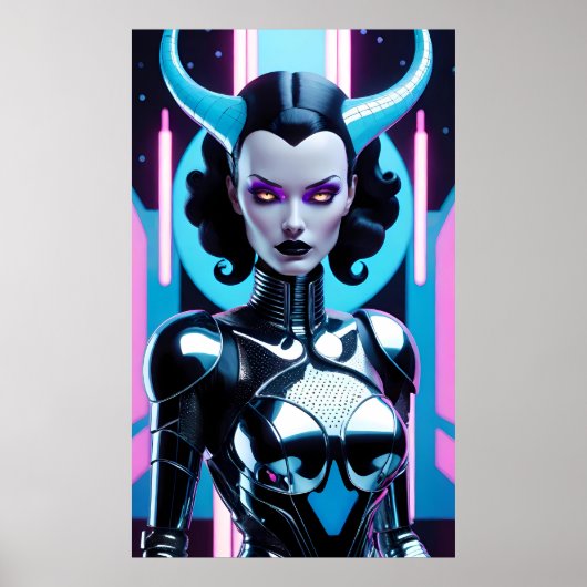 Horned Dilemma of Her Desires Poster (Voorkant)