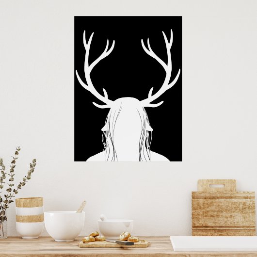 Horned God Poster (Keuken)