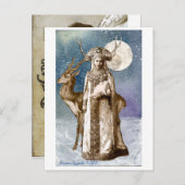 Horned Goddess Briefkaart (Voorkant / Achterkant)