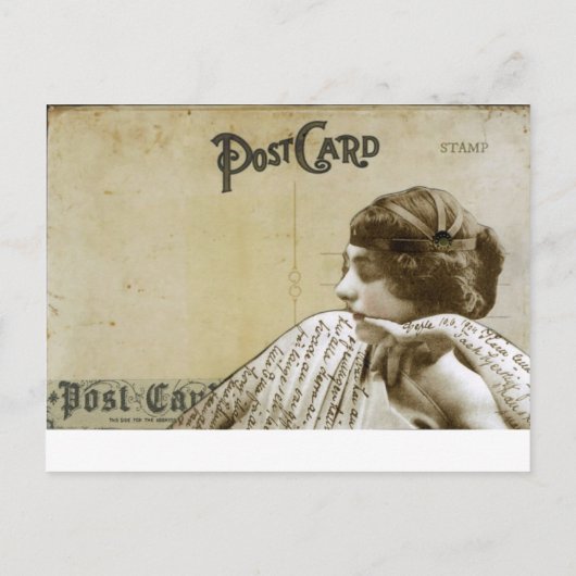 Horned Goddess Briefkaart (Achterkant)