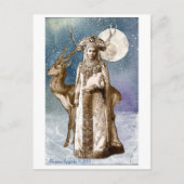 Horned Goddess Briefkaart (Voorkant)