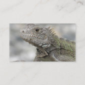 Horned Iguana Visitekaartje (Achterkant)