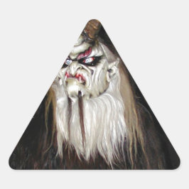 Horned Japans duivelmasker Sticker