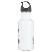 Horned Lark door Audubon Waterfles (Achterkant)