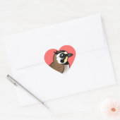 Horned Lark Hart Sticker (Envelop)
