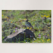Horned Lark Legpuzzel (Horizontaal)