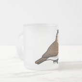 Horned Lark Matglas Koffiemok (Voorkant links)