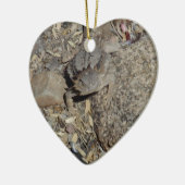 Horned Lizard Keramisch Ornament (Links)