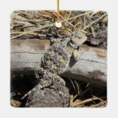 Horned Lizard Keramisch Ornament (Achterkant)