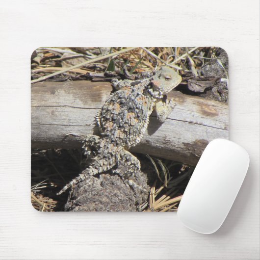 Horned Lizard Muismat (Met muis)