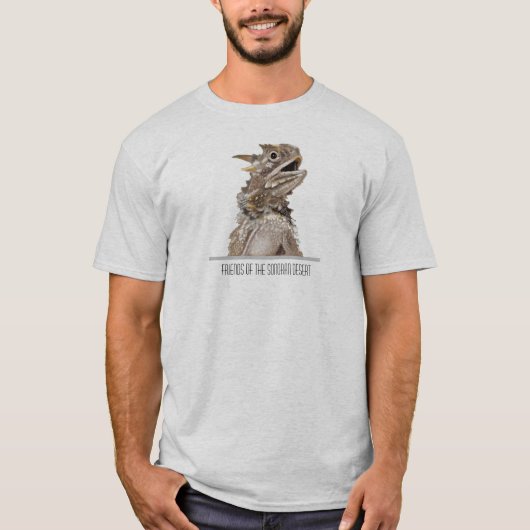 Horned Lizard T-shirt (Voorkant)