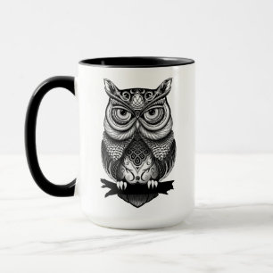 Horned Owl Graphic Mok