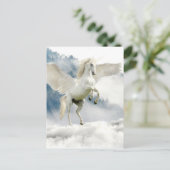 Horned Pegasus Briefkaart (Staand voorkant)