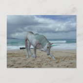 Horned Unicorn Briefkaart (Voorkant)