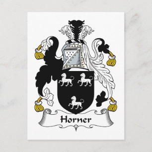 Horner Family Crest Briefkaart