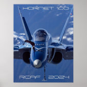 Hornet 100 CF18 Demo 2024 Poster (Voorkant)
