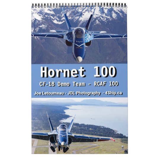 Hornet 100 - RCAF CF-18 Demo Team Kalender (Hoes)
