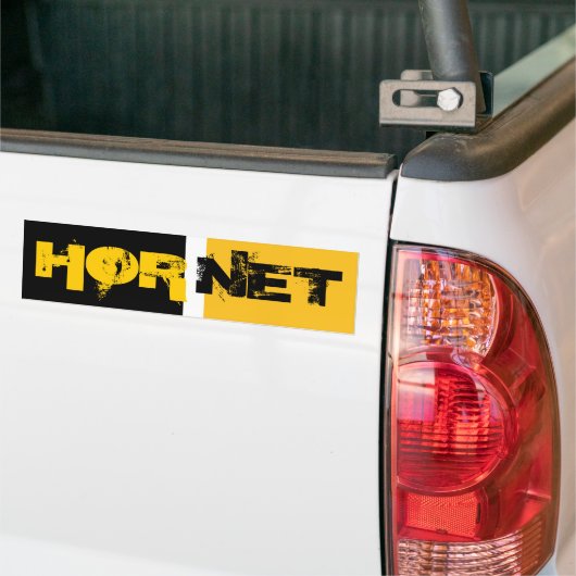 HORNET-Bumpersticker Bumpersticker (Op Truck)