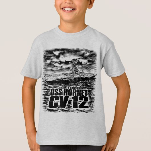 Hornet, vliegtuig t-shirt (Voorkant)