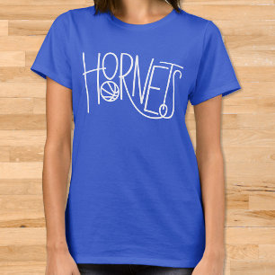 Hornets Basketbal Jeugd Team Rec League Moeder Bla T-shirt