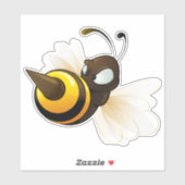 Hornets Mascot Vinyl Sticker (Vel)