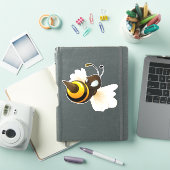 Hornets Mascot Vinyl Sticker (iPad Cover)