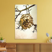 Hornet's nest canvas afdruk (Insitu (Woonkamer))