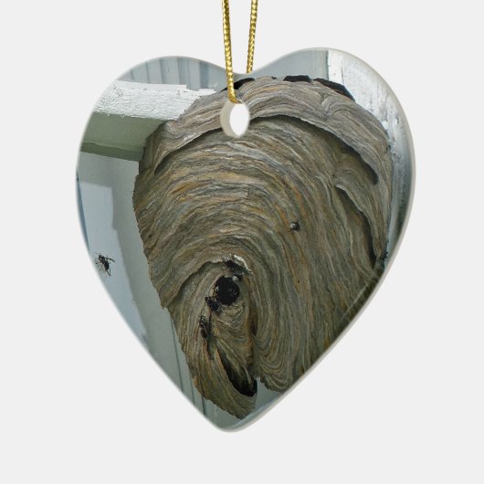 Hornets Nest Keramisch Ornament (Links)