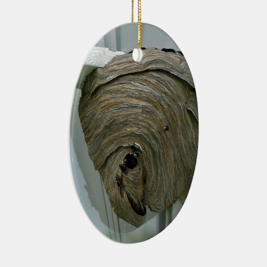 Hornets Nest Keramisch Ornament (Rechts)