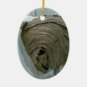 Hornets Nest Keramisch Ornament (Voorkant)